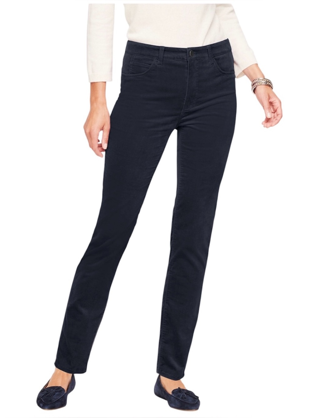 Talbots Straight Leg Velveteen Pants